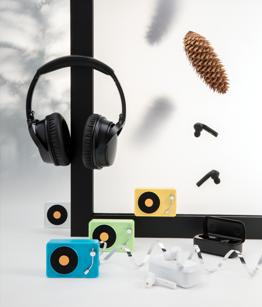 Free Flow Tws Earbuds In Charging Case, Black
