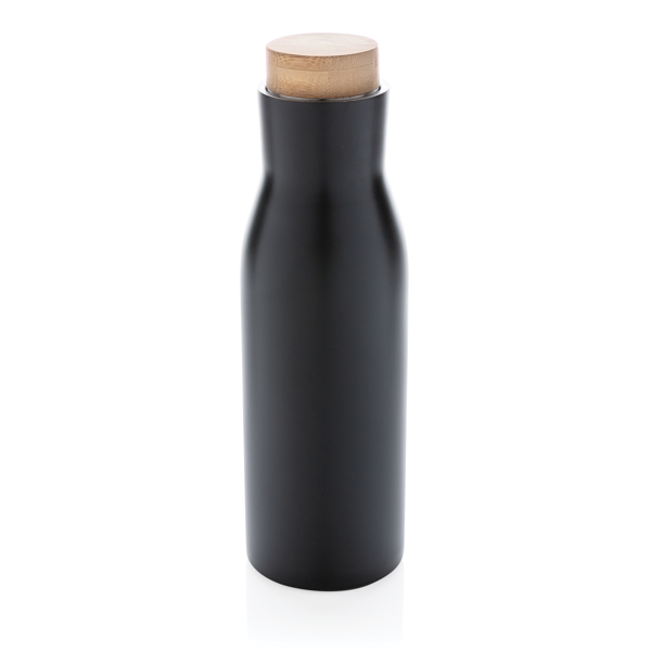 Clima Leakproof Vacuum Bottle With Steel Lid, Black