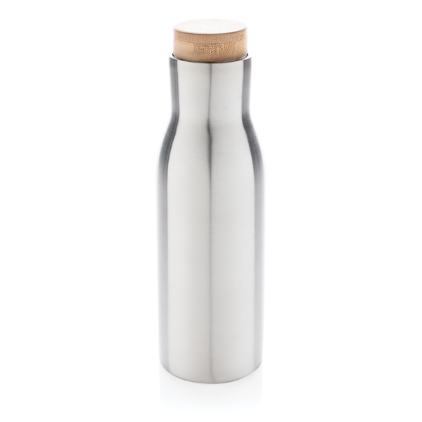 Clima Leakproof Vacuum Bottle With Steel Lid, Grey