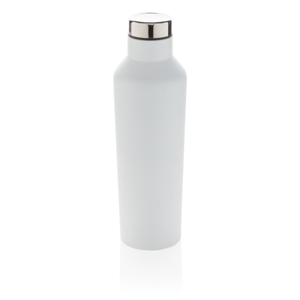 Modern Vacuum Stainless Steel Water Bottle, White
