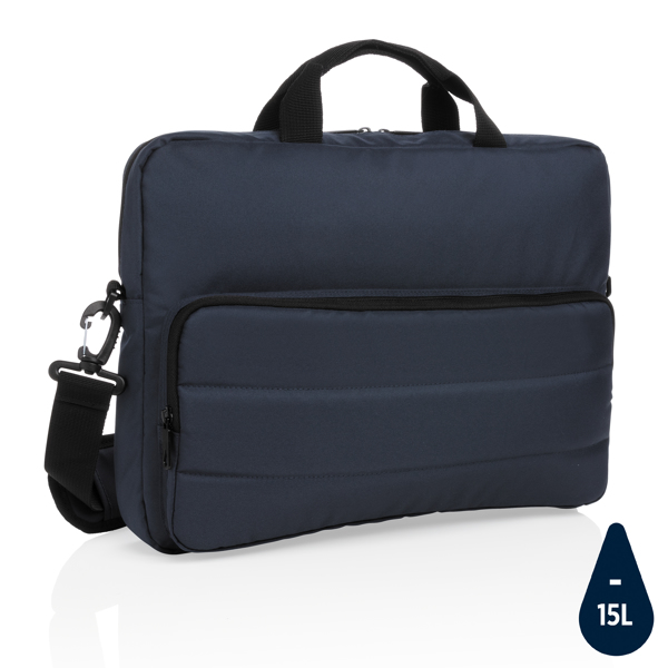Impact Aware Rpet 15.6Inch Laptop Bag, Navy
