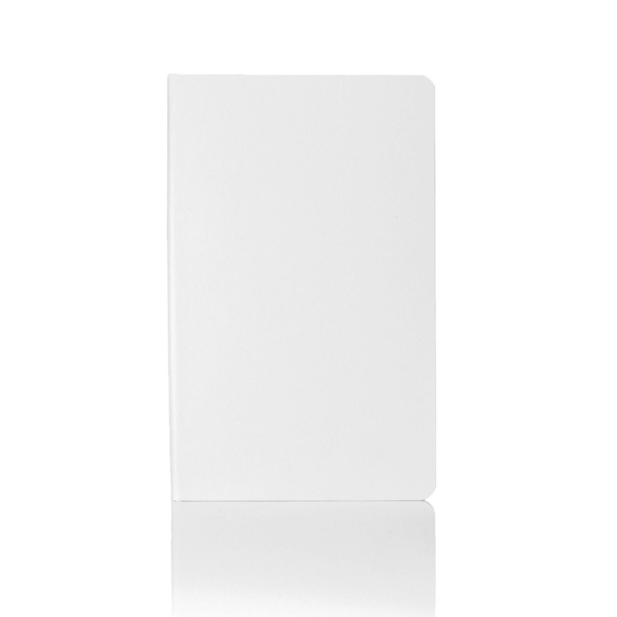 Castelli Medium Notebook Ruled Paper Tucson Bianco - Full Front Cover Digital Print