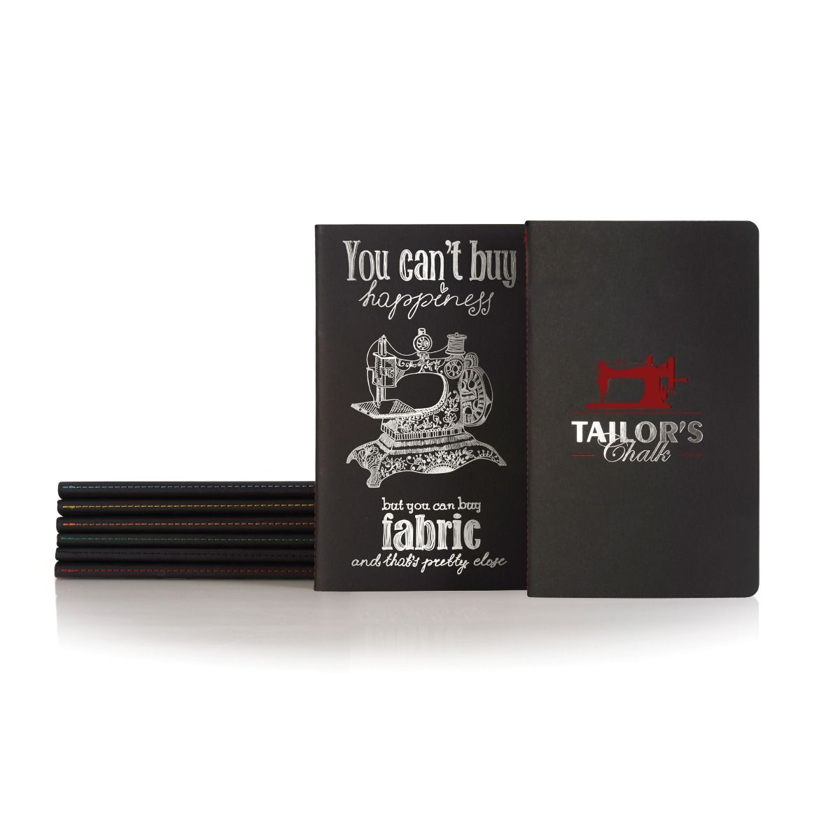 Castelli Medium Notebook Ruled Paper Singer - Embossed