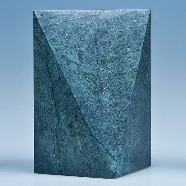 17.5cm Green Marble Glacier Award