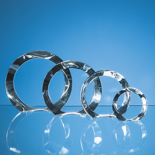 15cm Optical Crystal Elite Circle Award