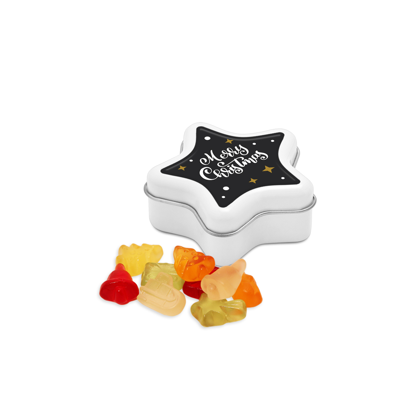 Winter Collection 2020 Star Tin With Kalfany Christmas Fruit Gums