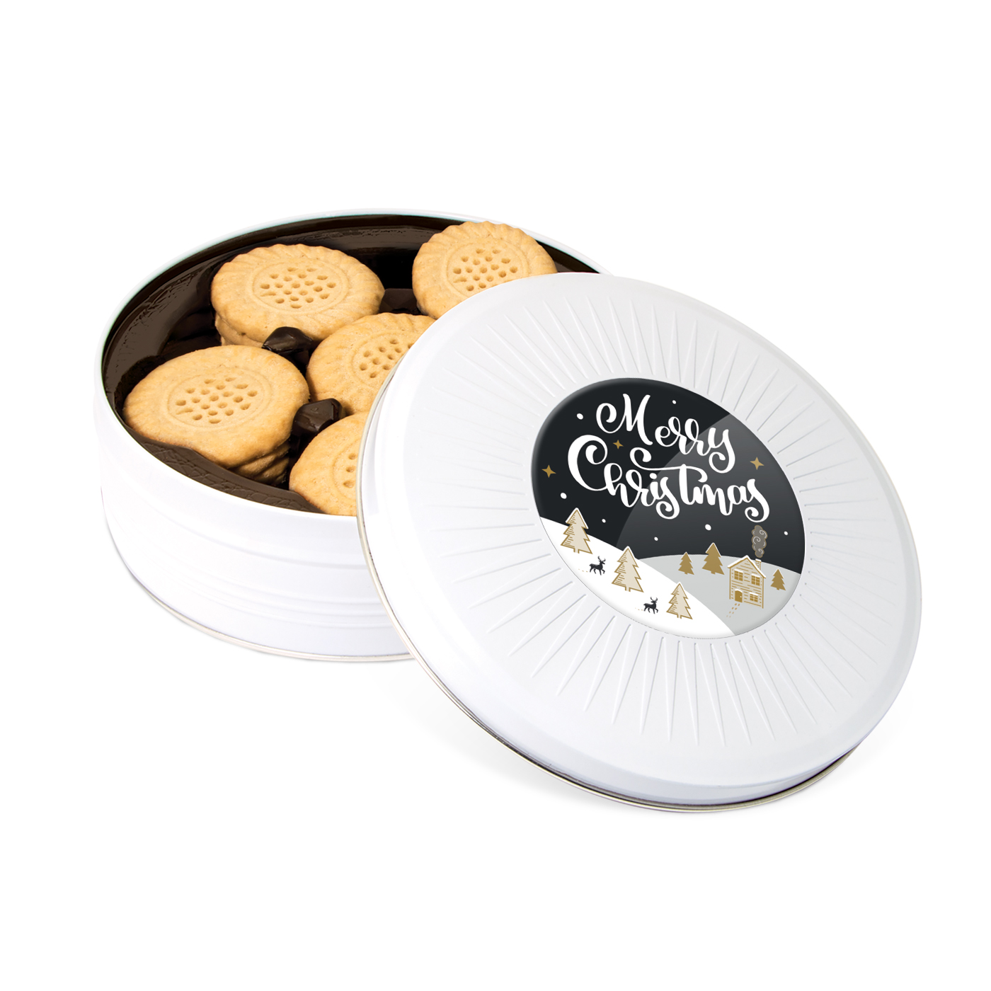 Winter Collection 2020 Sunray Share Tin With Shortbread Biscuits