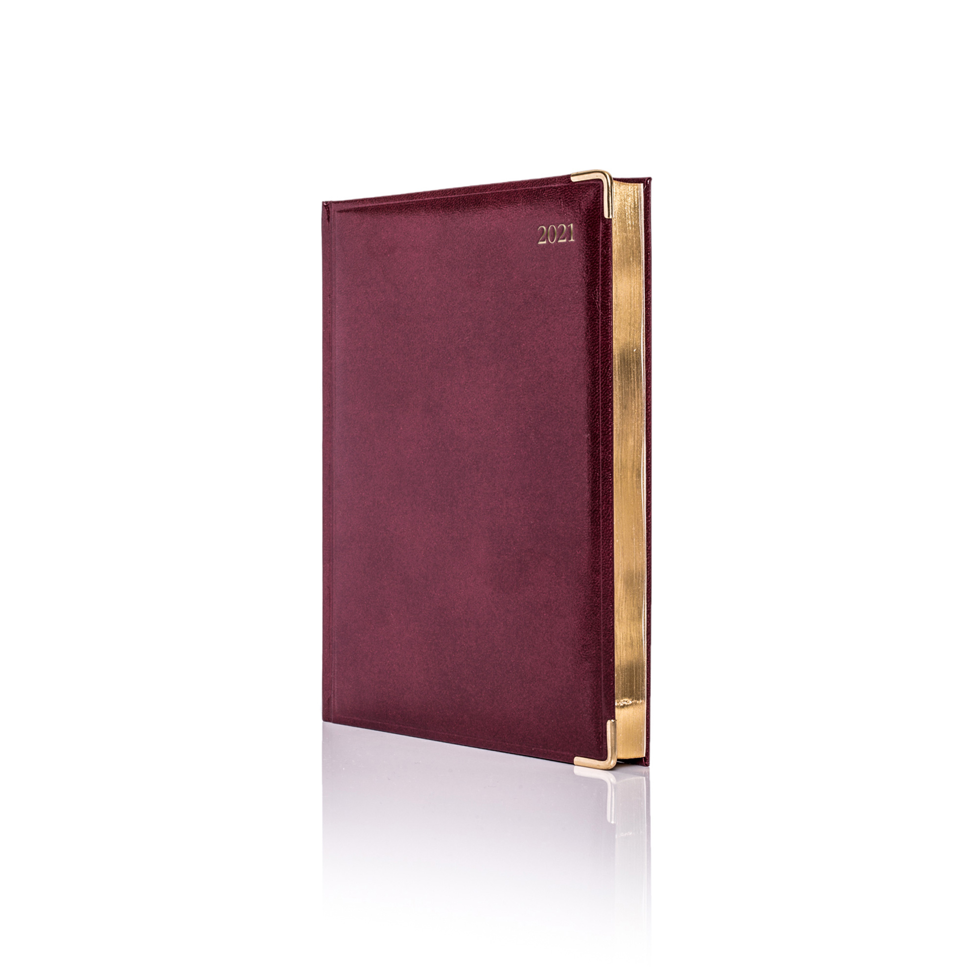 A5 Daily Cream Colombia De Luxe Gold Trim Diary