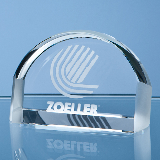 8cm Optical Crystal Magnifying Paperweight