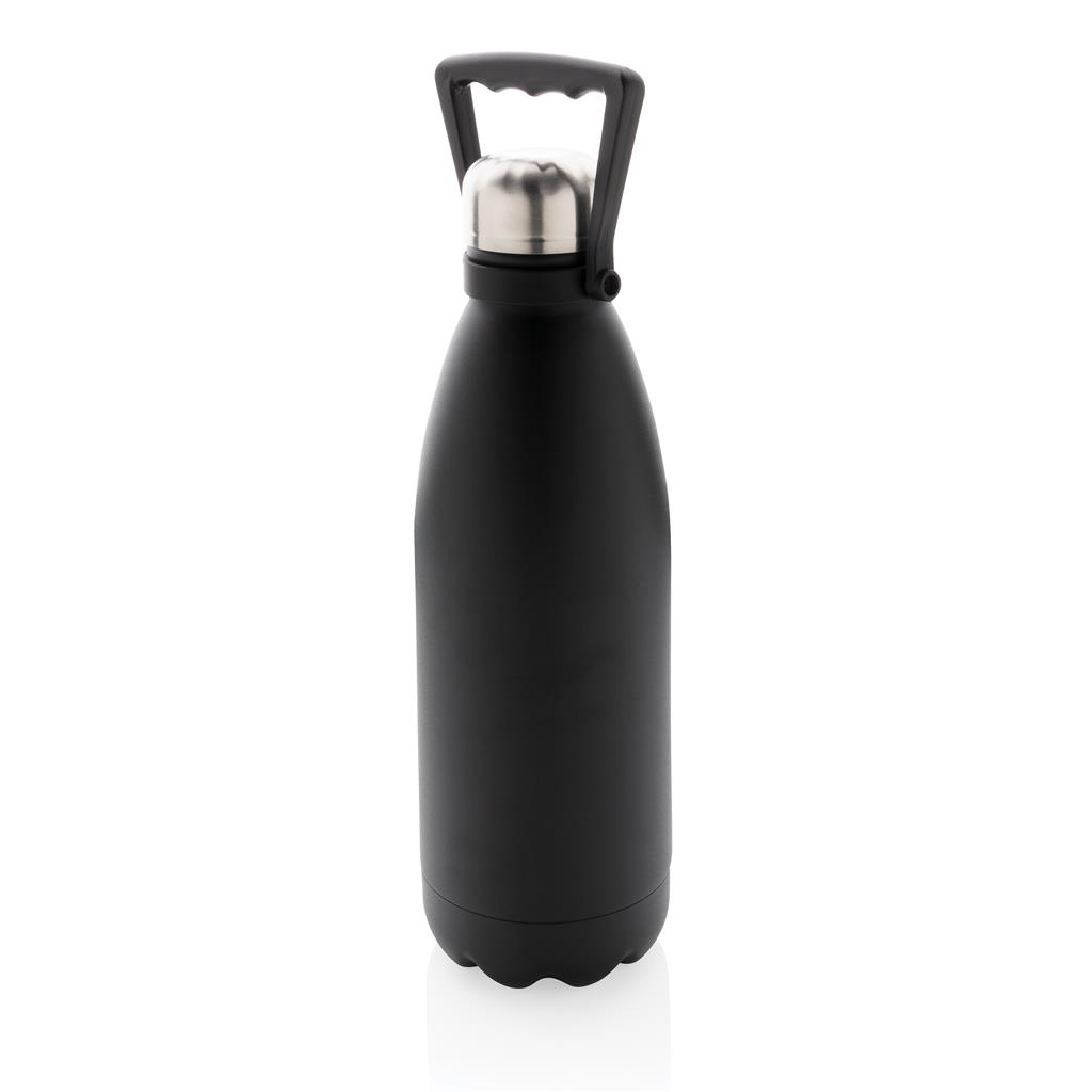 ?Large Vacuum Stainless Steel Bottle 1.5L, Black