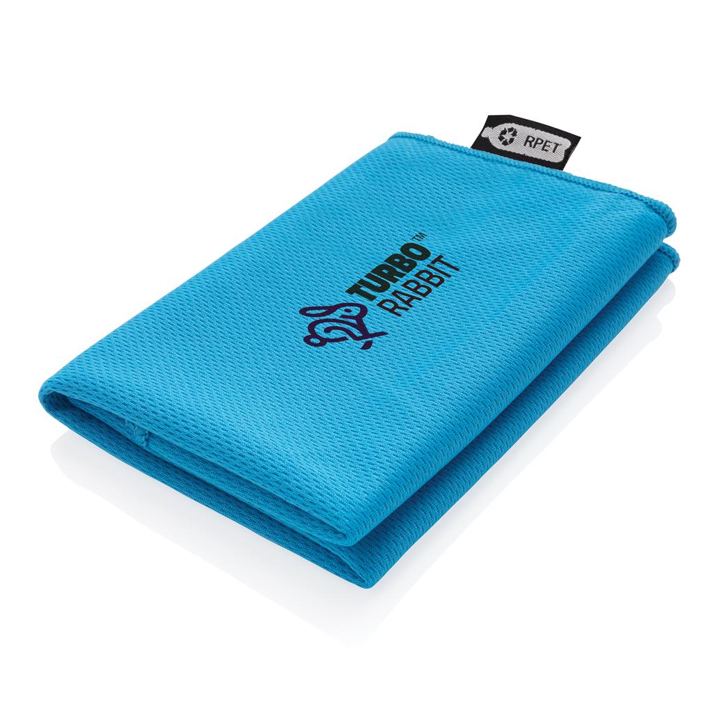 Rpet Sport Towel In Pouch, Blue