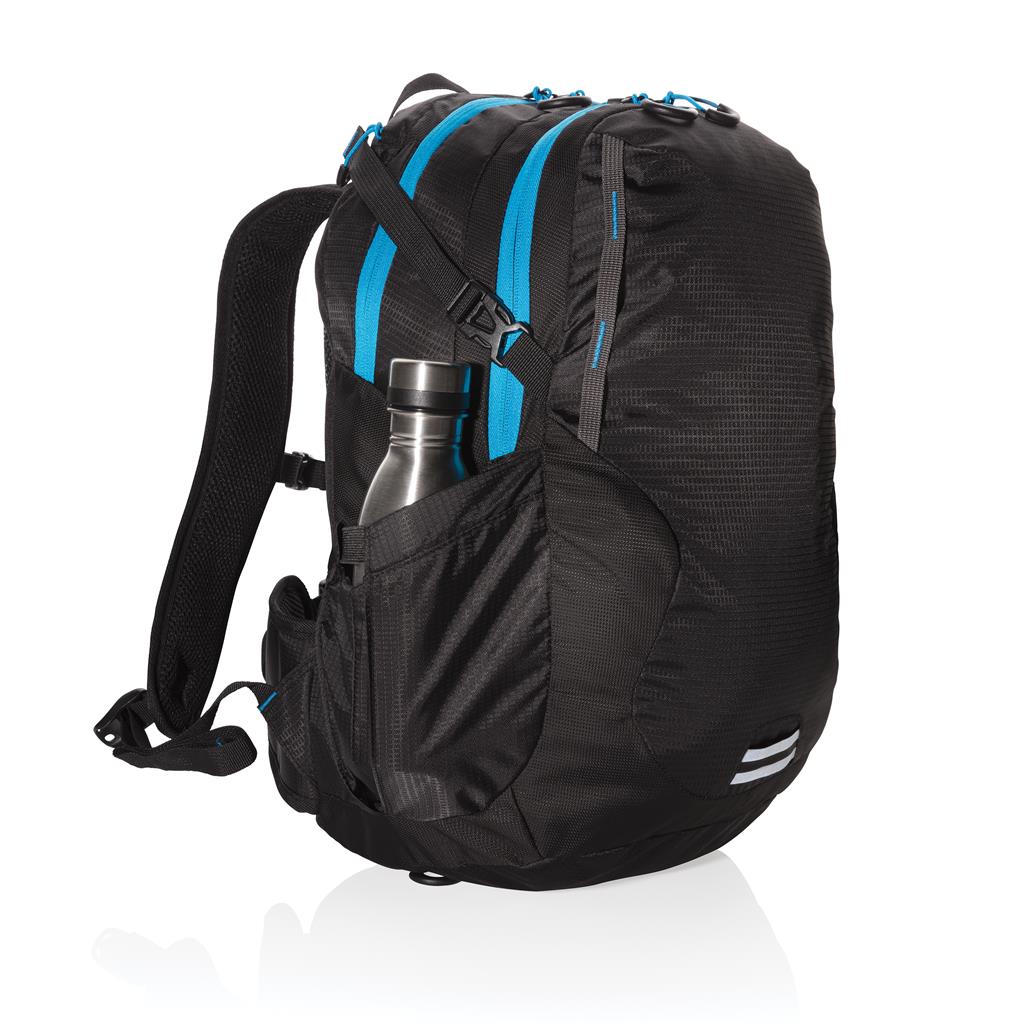 Explorer Ribstop Medium Hiking Backpack 26L Pvc Free, Black