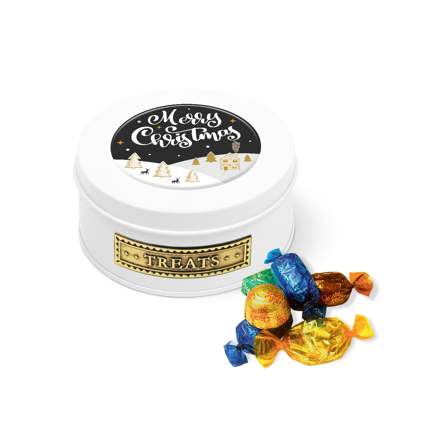 Winter Collection 2020 Treat Tin With Quality Street
