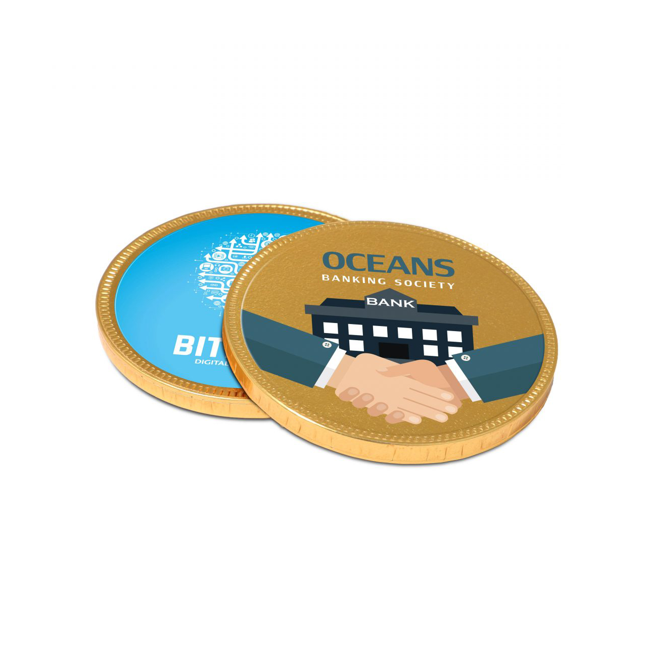 Winter Collection 2020 Chocolate Medallion - 100mm