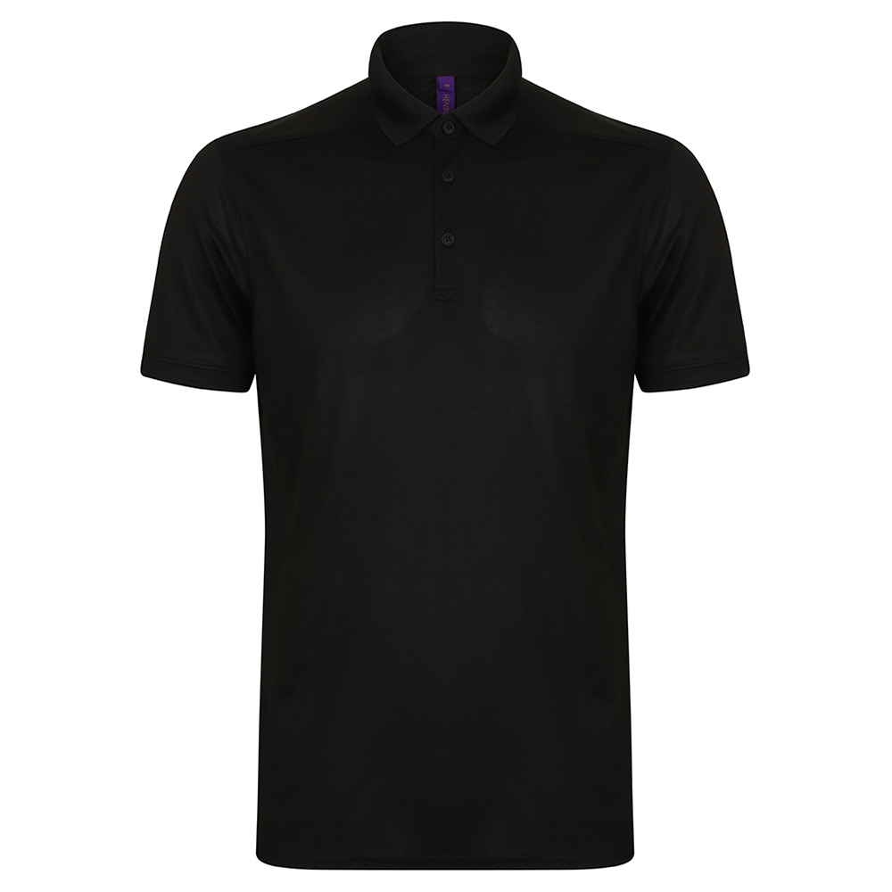 Henbury Stretch Microfine Pique Gents Golf Polo