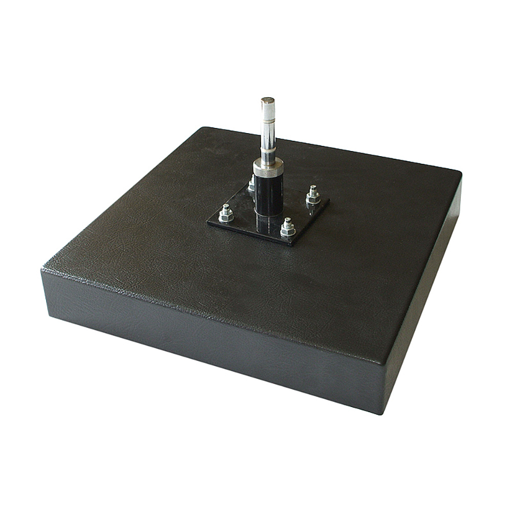 Plastic Coated Concrete Base & Rotator For Advertising Flag