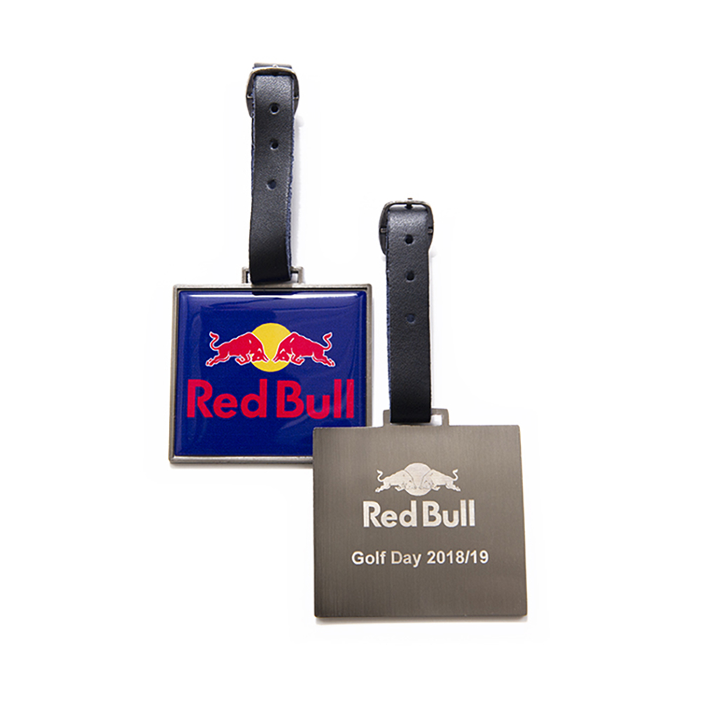 Rectangular Metal Golf Bag Tag