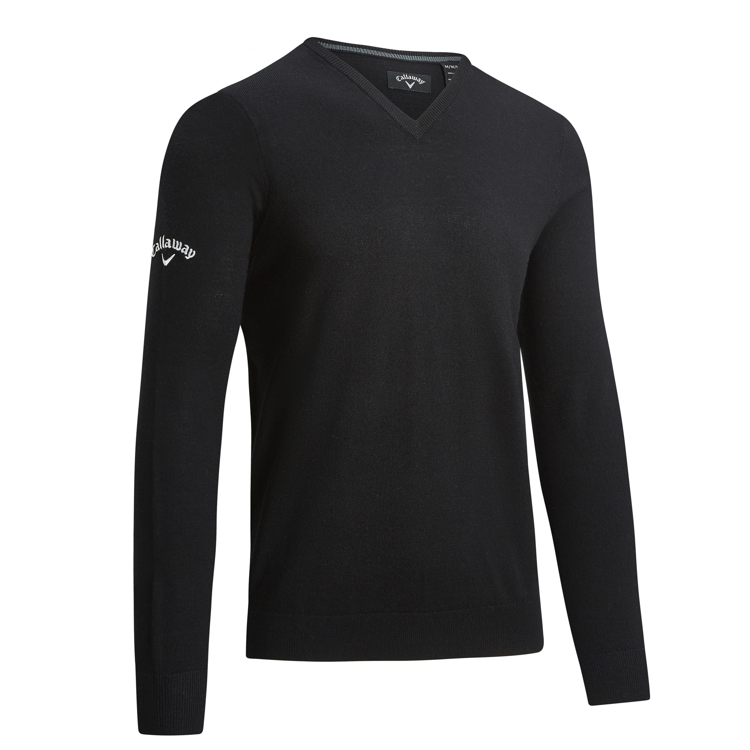 Callaway Gents V-Neck Merino Golf Sweater With Embroidery To 1 Position