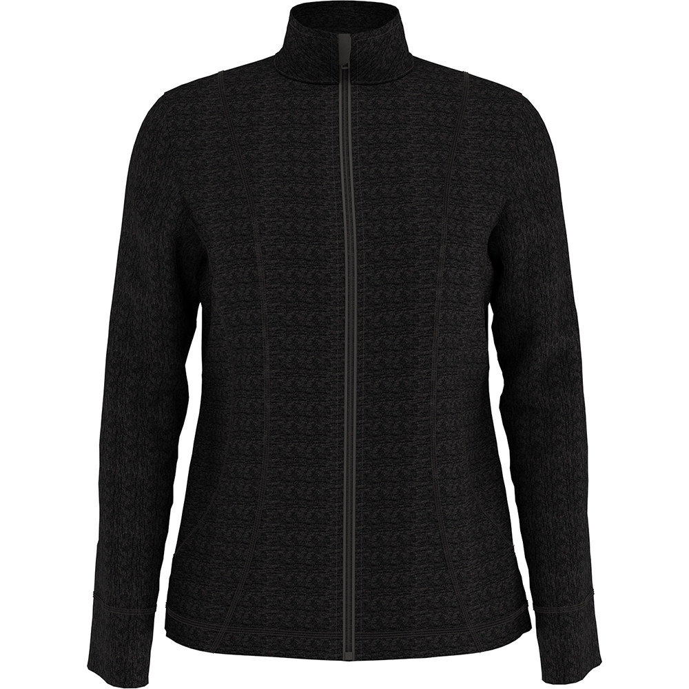 Callaway Womens Heather Waffle Fleece Golf Jacket With Embroidery To 1 Position