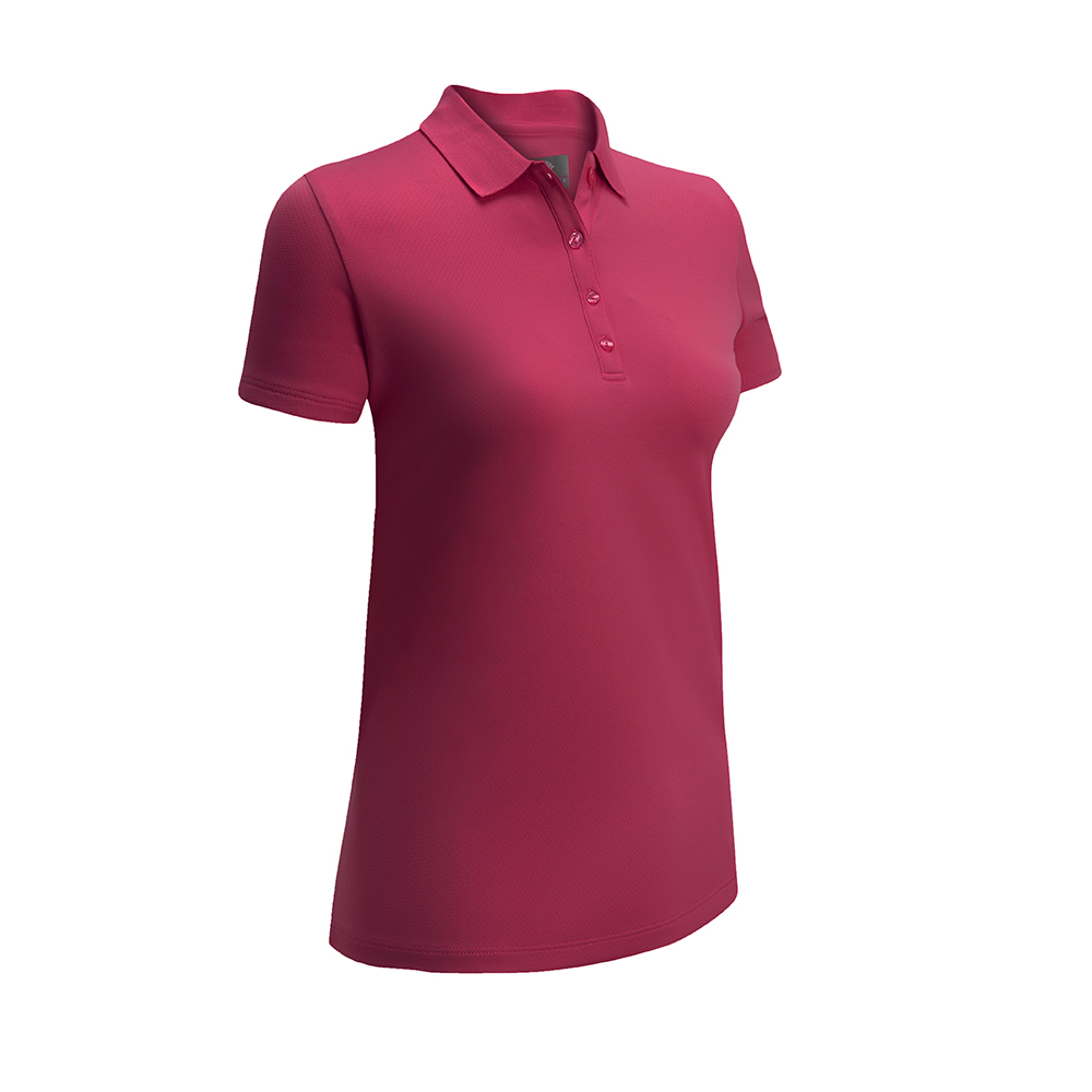Callaway Womens Swingtech Solid Golf Polo With Embroidery To 1 Position