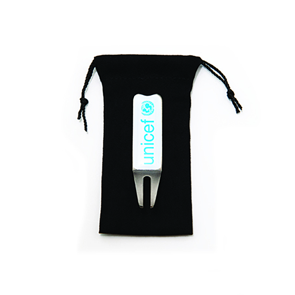 Black Suedette Mini Drawstring Pouch For A Repair Tool