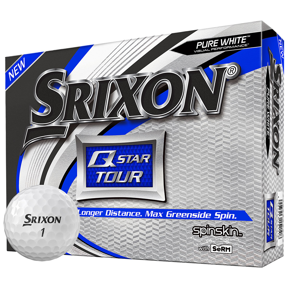 Srixon Q-Star Tour Replaced Ad333 Tour Printed Golf Balls