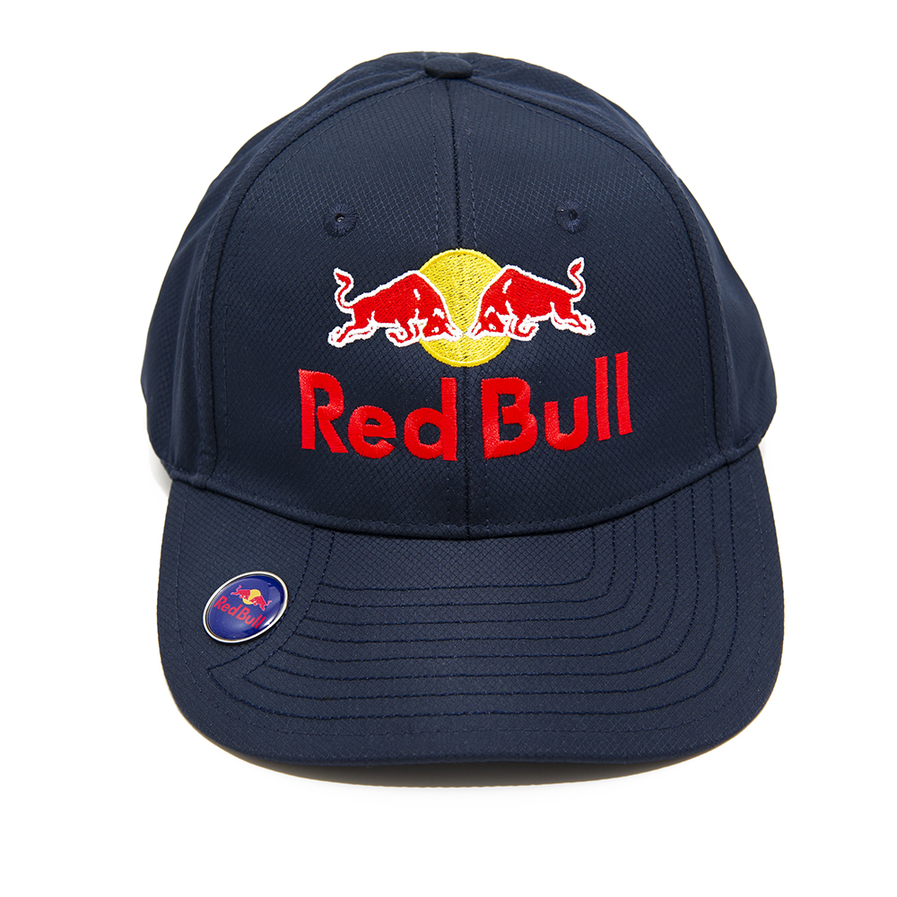 Golf Cap 6 Panel Polyester With Embroidery And A Ball Marker On The Peak