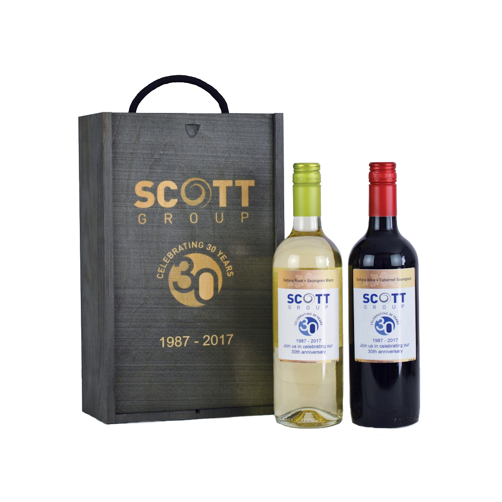 Personalised Wine Duo