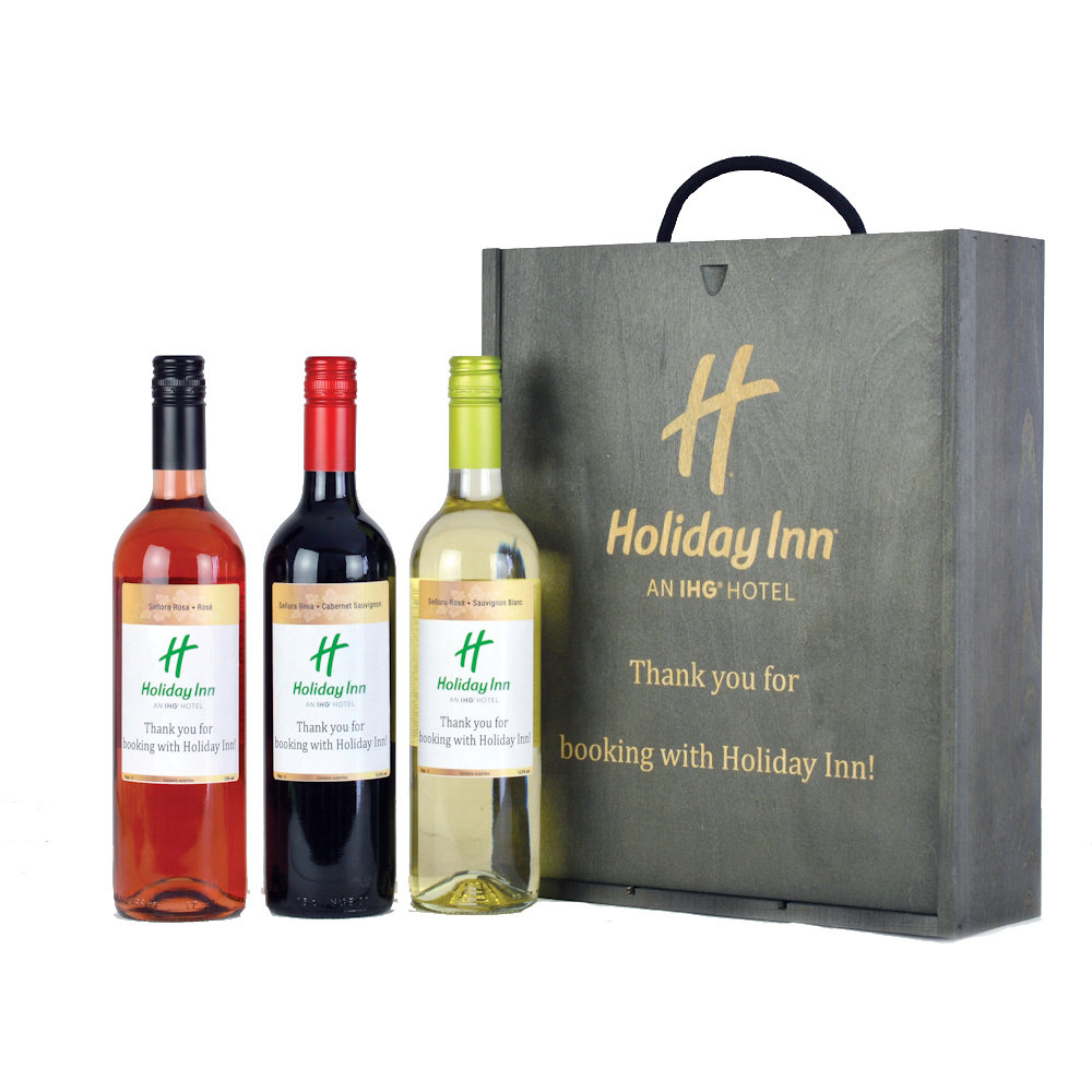 Personalised Wine Trio