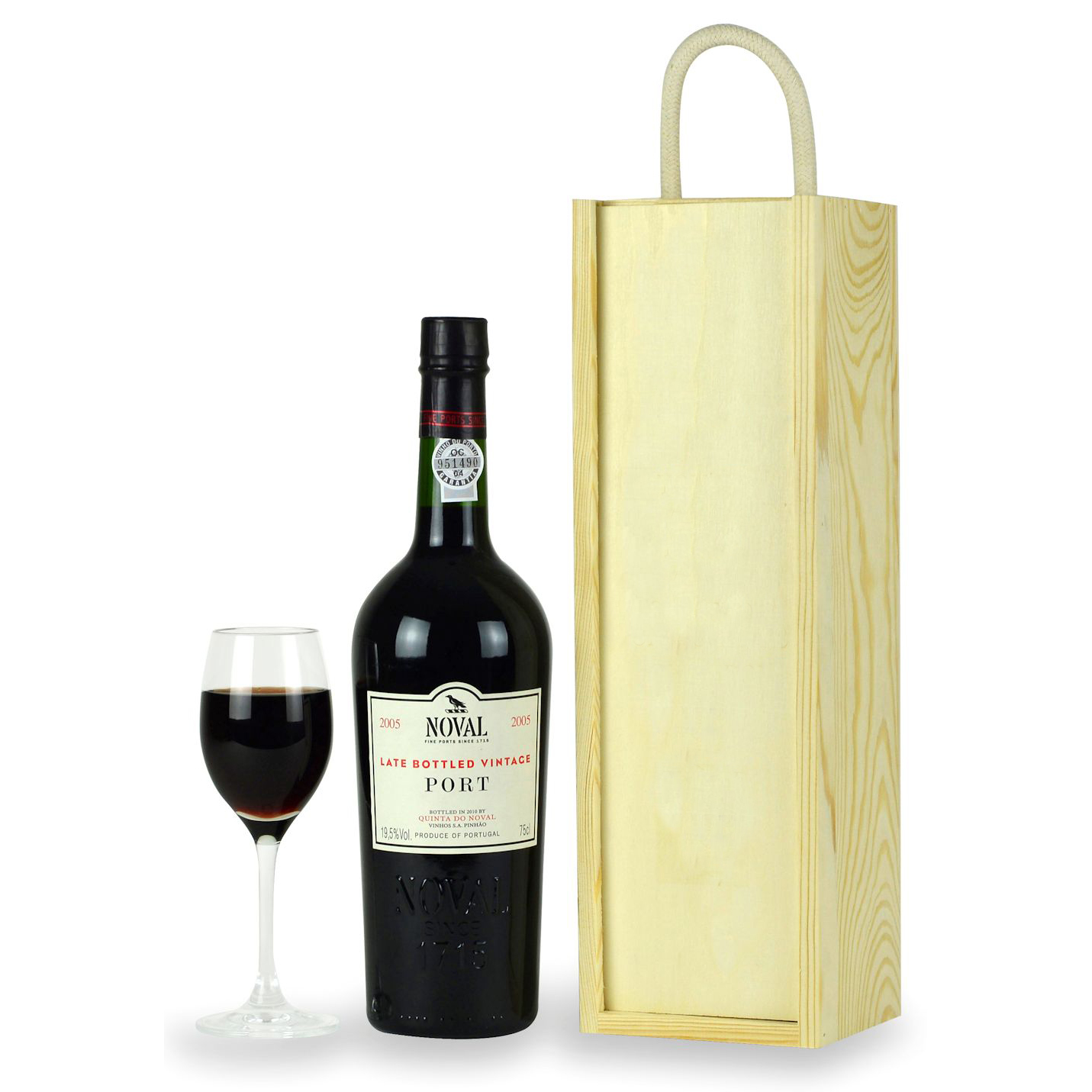 Personalised Wooden Gift Box With Lbv Port