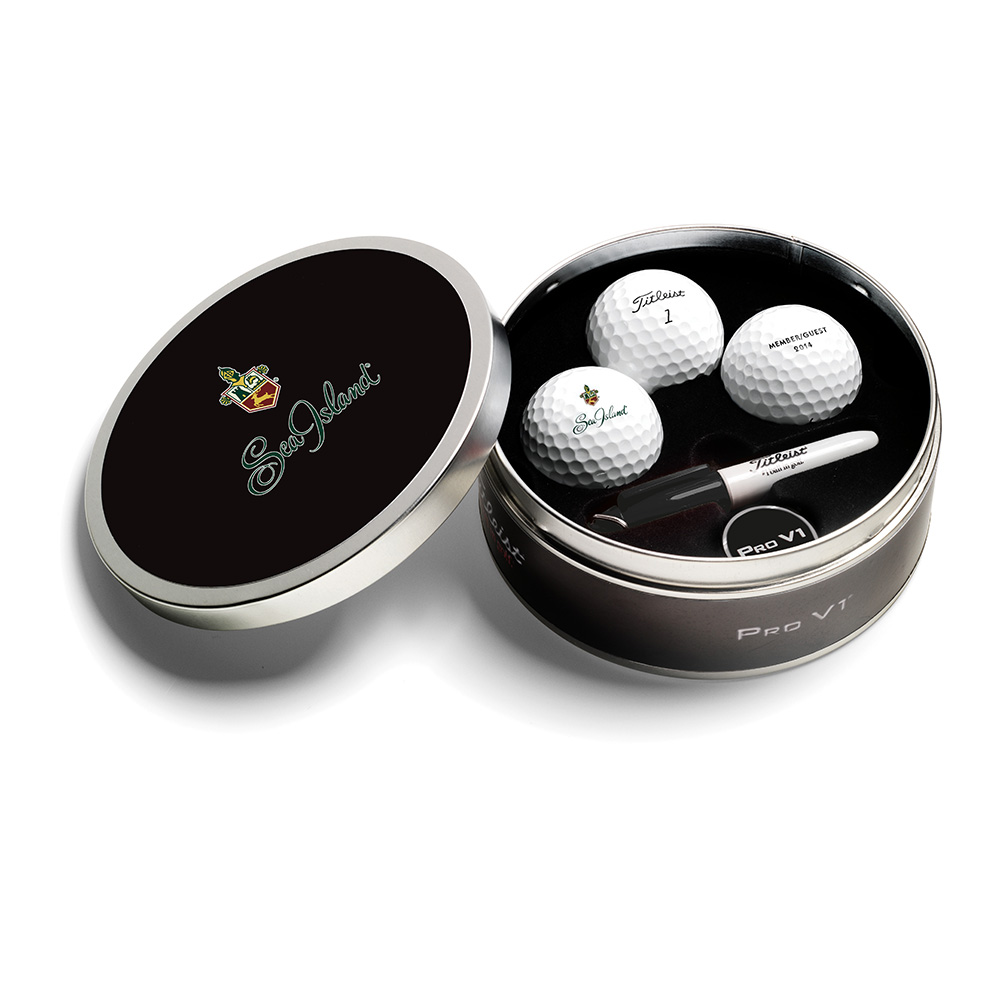 Titleist Pro V1X Golf Ball Tin