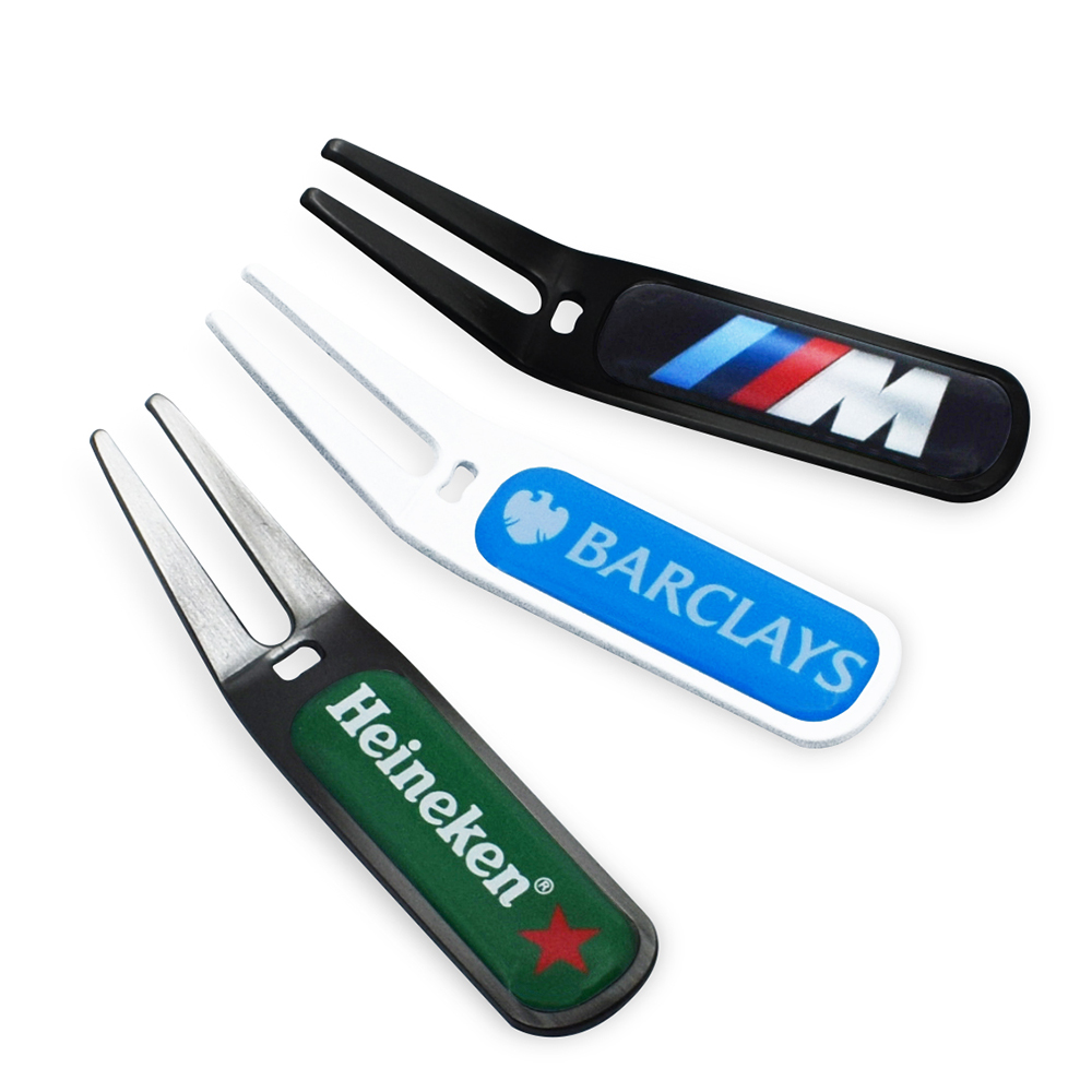 Bent Golf Divot Repair Tool
