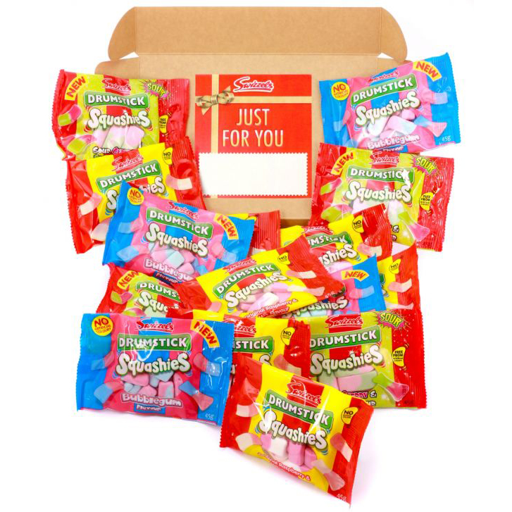 Personalised Squashies Hamper 750g