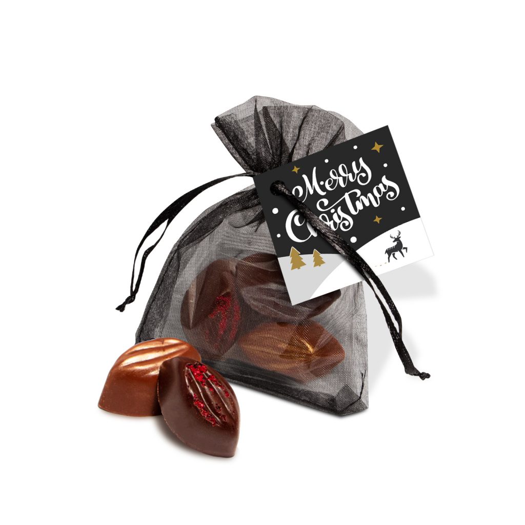 Winter Collection 2020 Organza Bag - Cocoa Bean Truffles