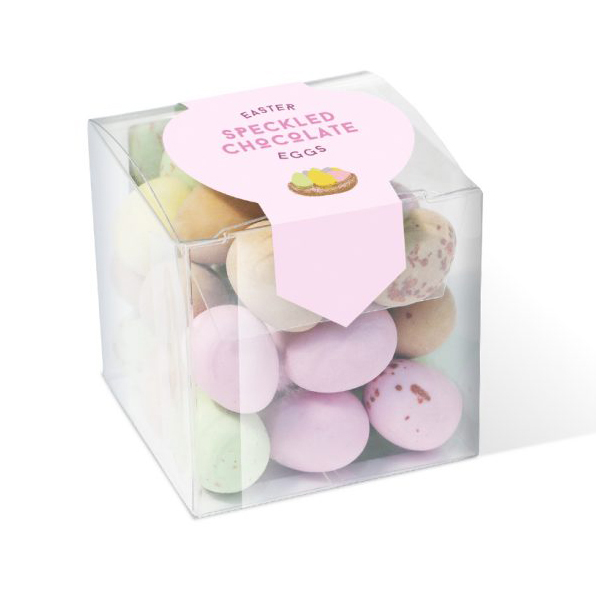 Easter - Clear Cube - Speckled Eggs