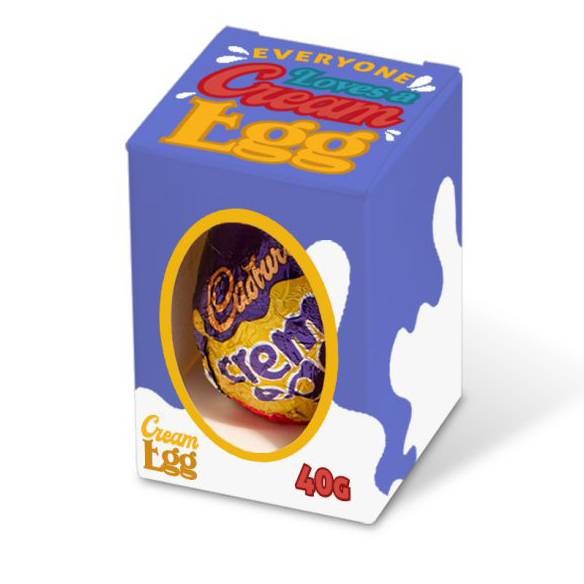 Easter - Eco Mini Egg Box - Mini Chocolate Eggs - NEW