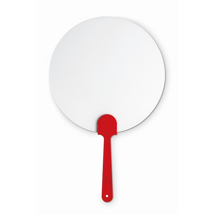 Paypay Manual Hand Fan - Red