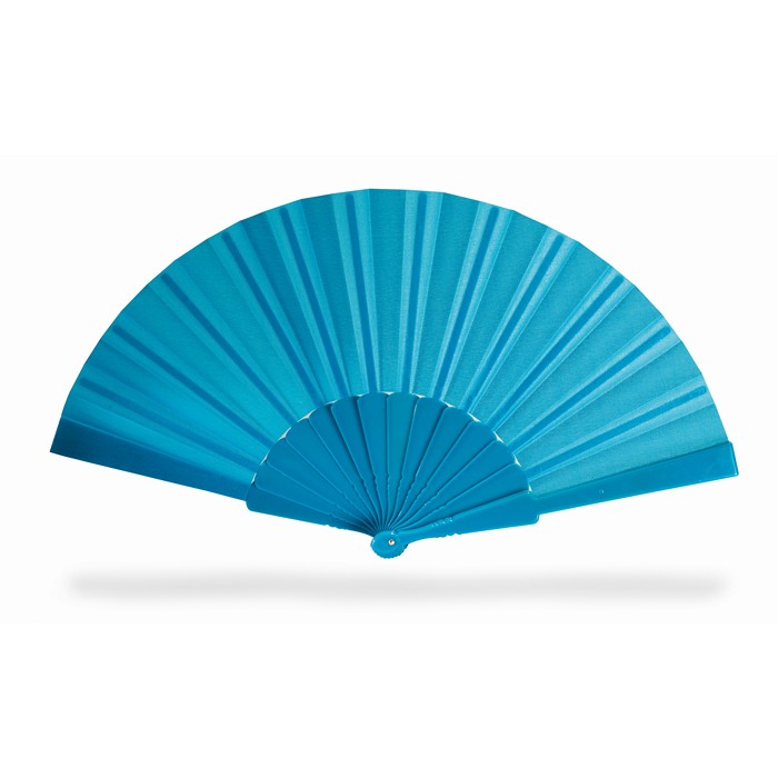 Franny Manual Hand Fan - Blue
