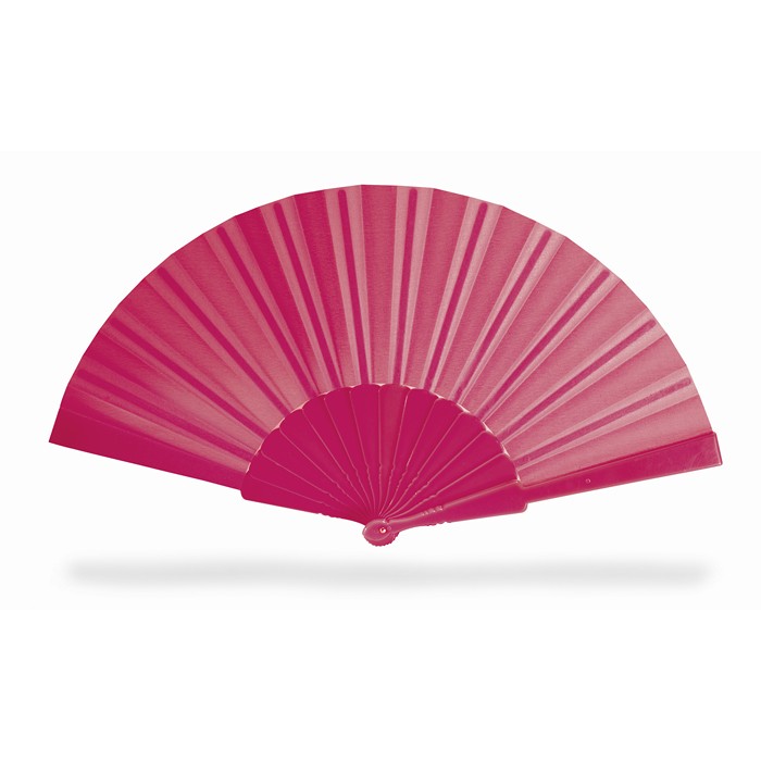 Franny Manual Hand Fan - Fuchsia