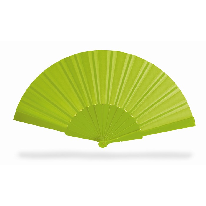 Franny Manual Hand Fan - Lime
