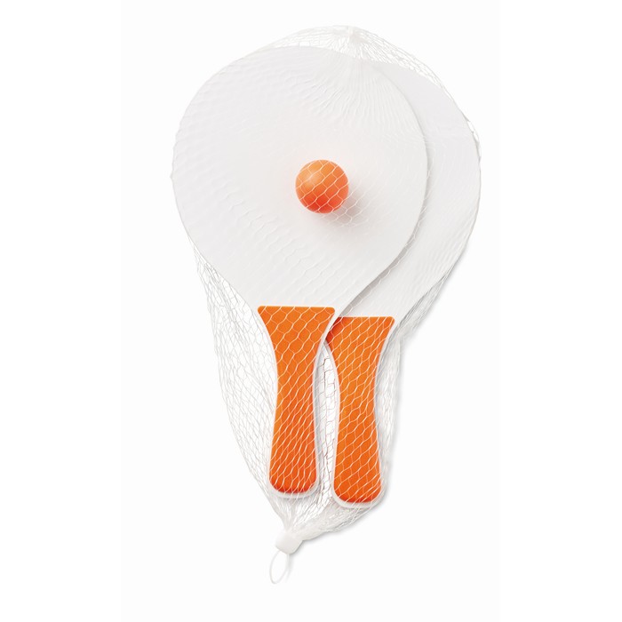 Mini Match Small Beach Tennis Set - Orange