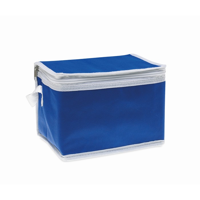 Promocool Nonwoven 6 Can Cooler Bag - Blue