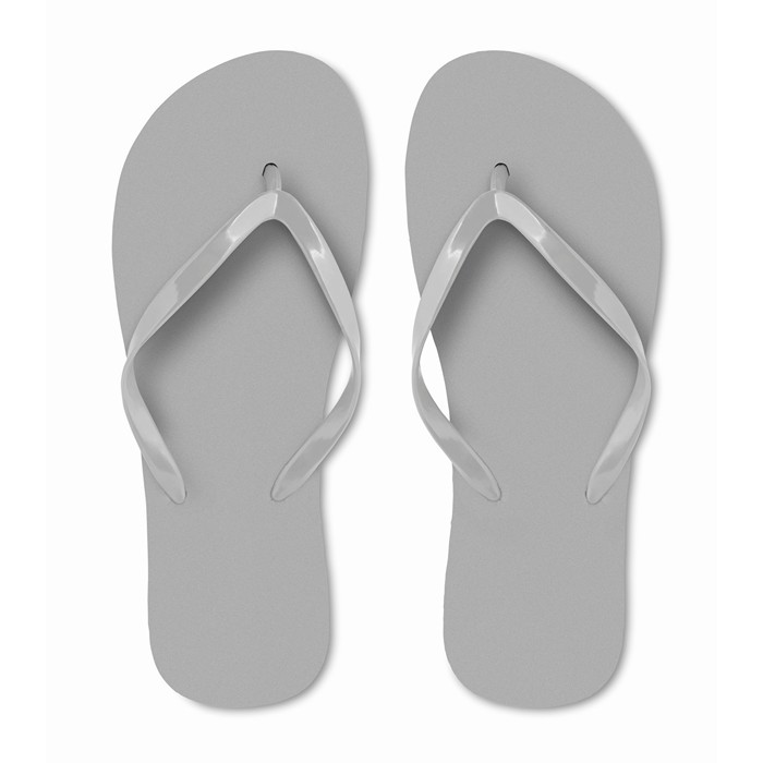 Honolulu EVA Beach Flip Flops- Grey