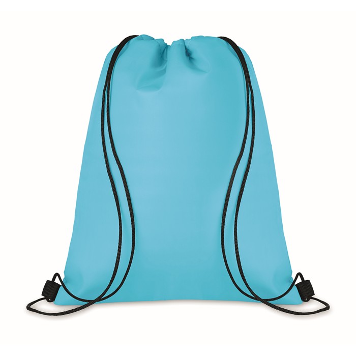 Cooltas 210D Drawstring Cooler Bag - Turquoise