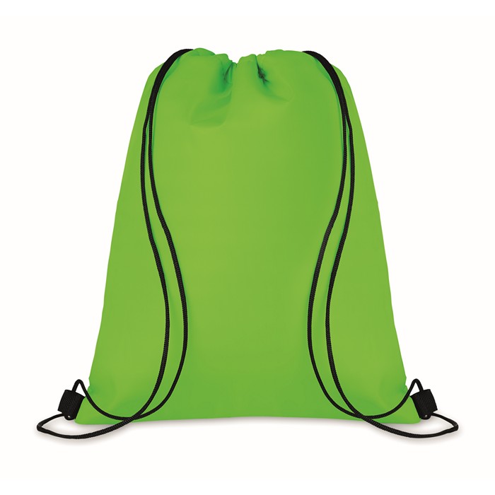 Cooltas 210D Drawstring Cooler Bag - Lime