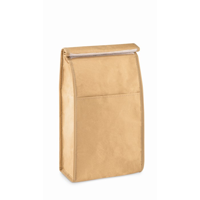 Paperlunch Woven Paper 2.3L Lunch Bag. - Beige