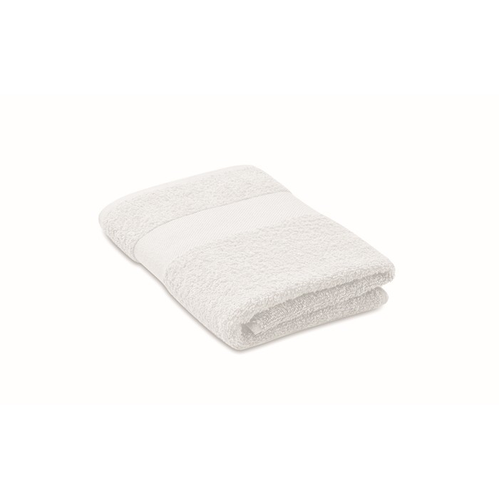 Terry Towel Organic Cotton 100 x 50cm - White