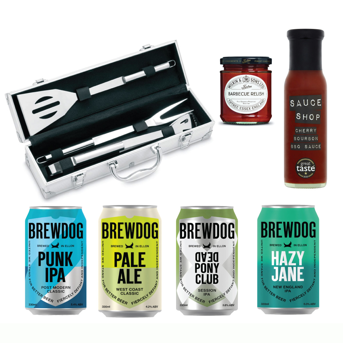 Beer & BBQ Hamper With Tools