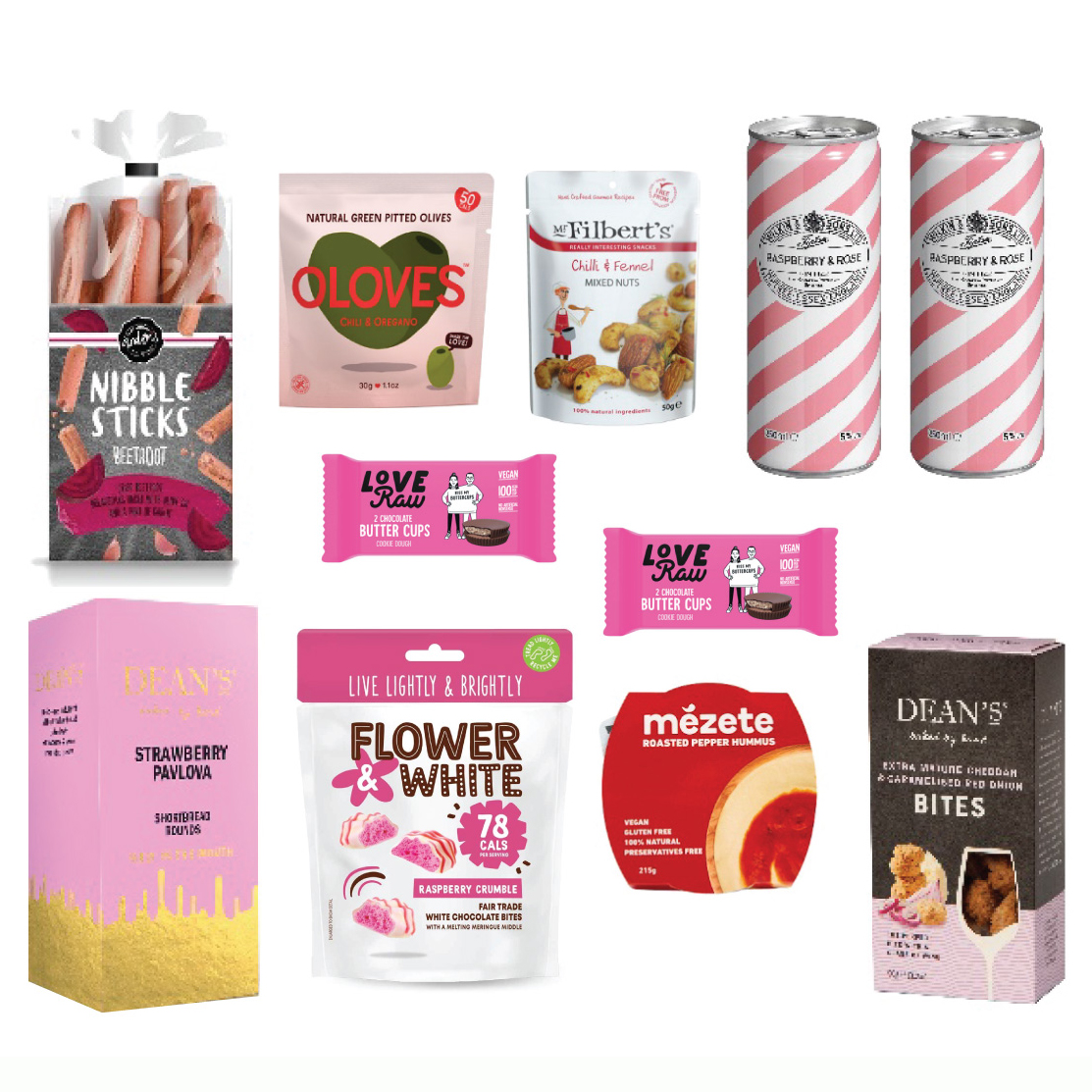 Pink Gin Fizz Picnic Hamper
