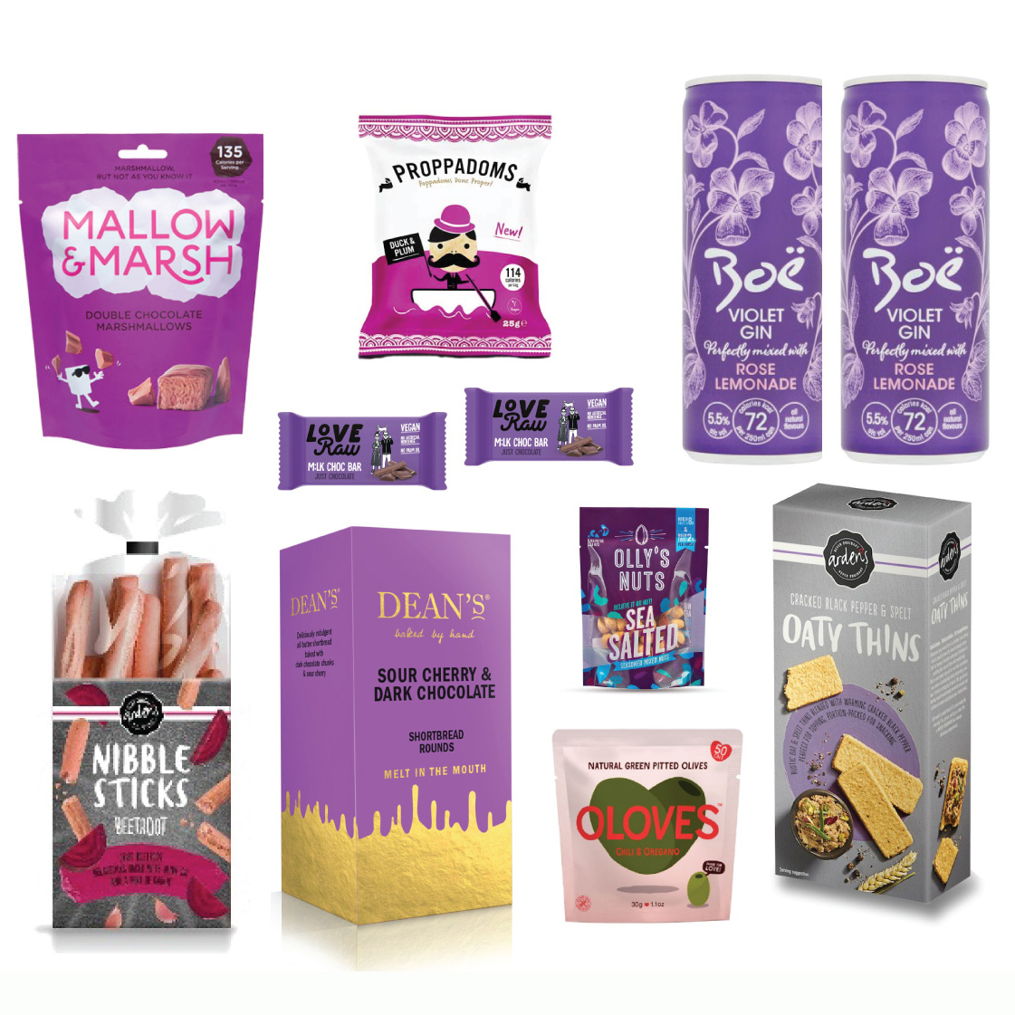 Violet Gin Picnic Hamper